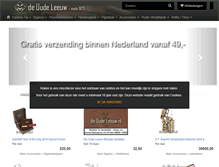 Tablet Screenshot of deoudeleeuw.nl